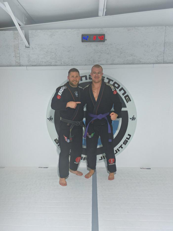 Purple belt · January 23, 2023 · Promoted by Tulsa Simpson
