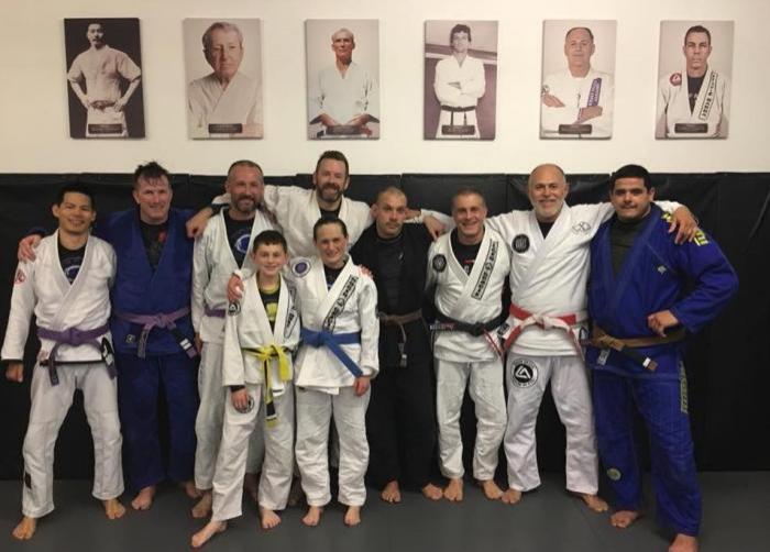 Training with Mauricio at RGA