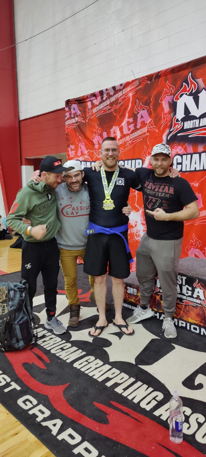 Blue belt · March 4, 2023 · Promoted by Jason Fischer