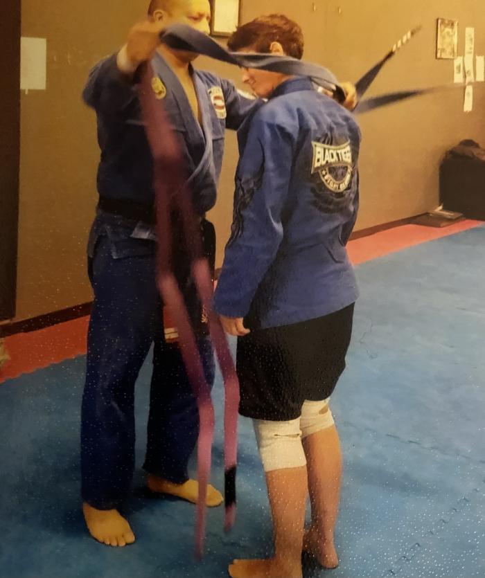 Purple belt · October 9, 2016 · Promoted by Roland Malone