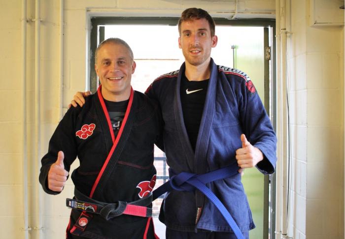 Blue belt · September 11, 2018 · Promoted by Marc Barton