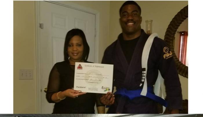 Blue belt · April 2, 2018 · Promoted by Donnie Tinsley