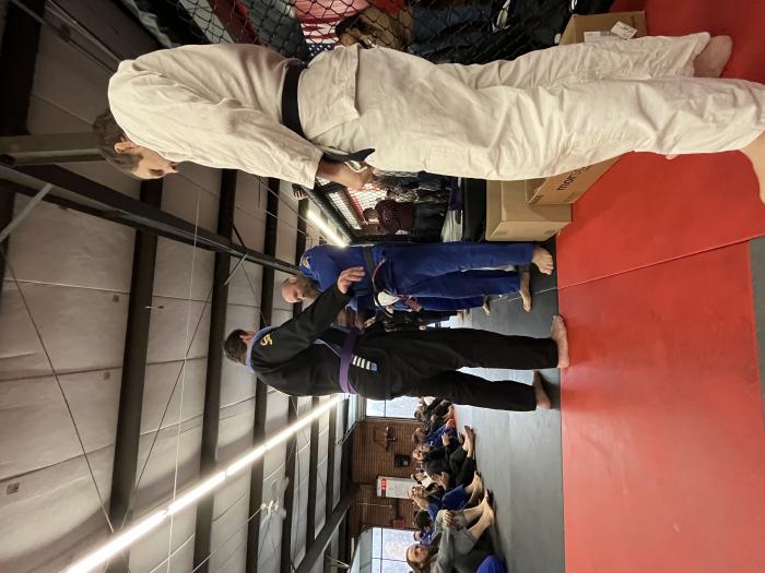 Purple belt · March 12, 2023 · Promoted by John Schell