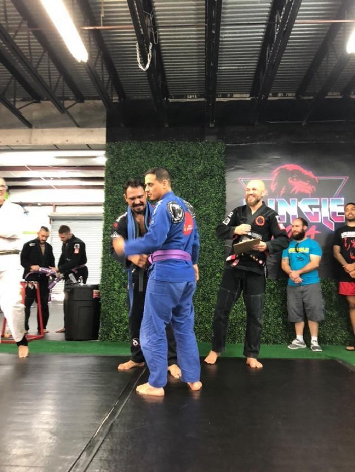 Purple belt · July 10, 2021 · Promoted by Thiago Domingues