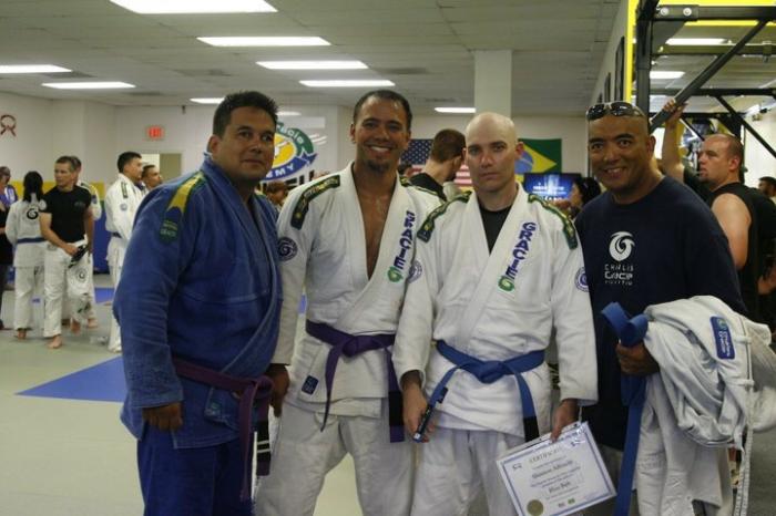 Purple belt · July 17, 2010 · Promoted by Charles Gracie
