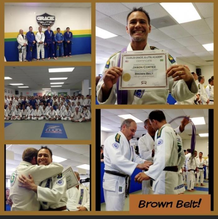 Brown belt · March 30, 2013 · Promoted by Charles Gracie