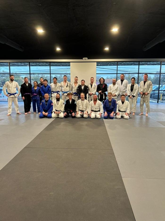 Blue belt · February 26, 2023 · Promoted by Jason Claunch