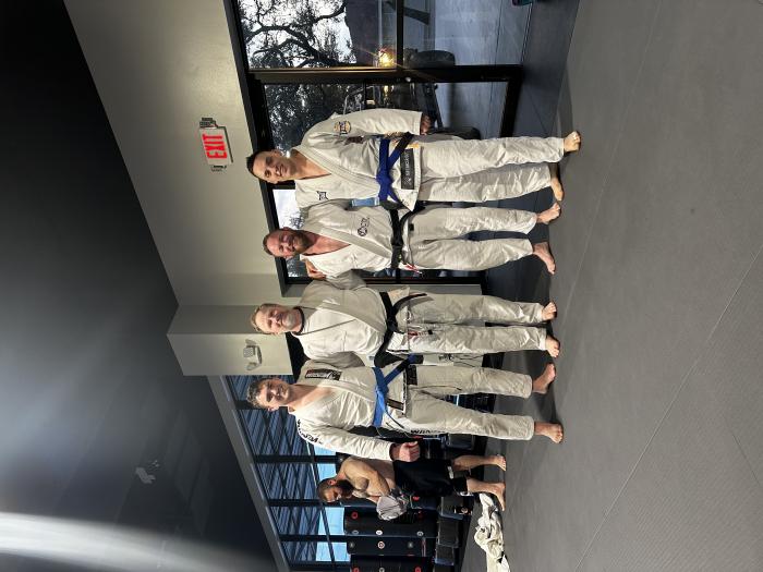 Blue belt · February 26, 2023 · Promoted by Jason Claunch