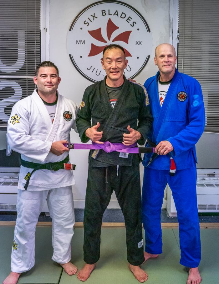 Purple belt · October 17, 2022 · Promoted by Emil Takeuchi