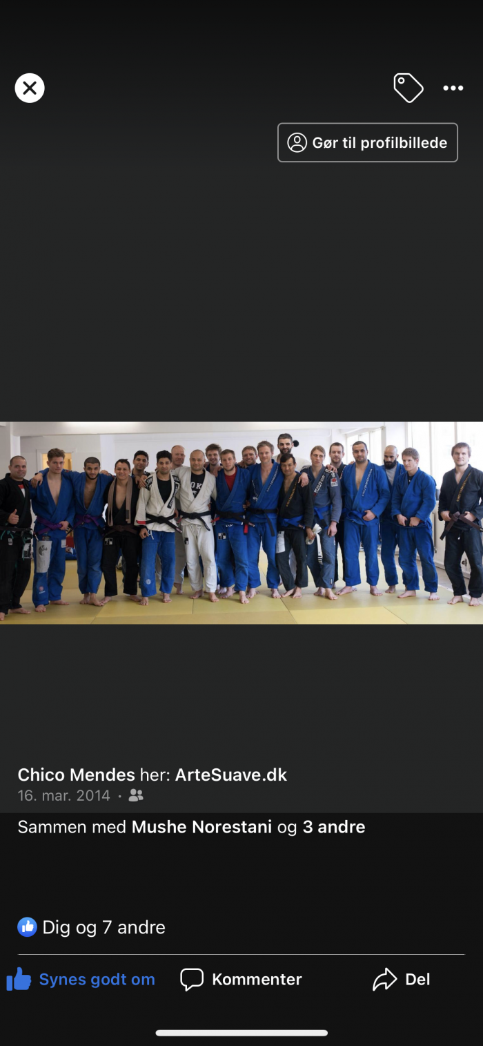 Blue belt · March 16, 2014 · Promoted by Shimon Mochizuki