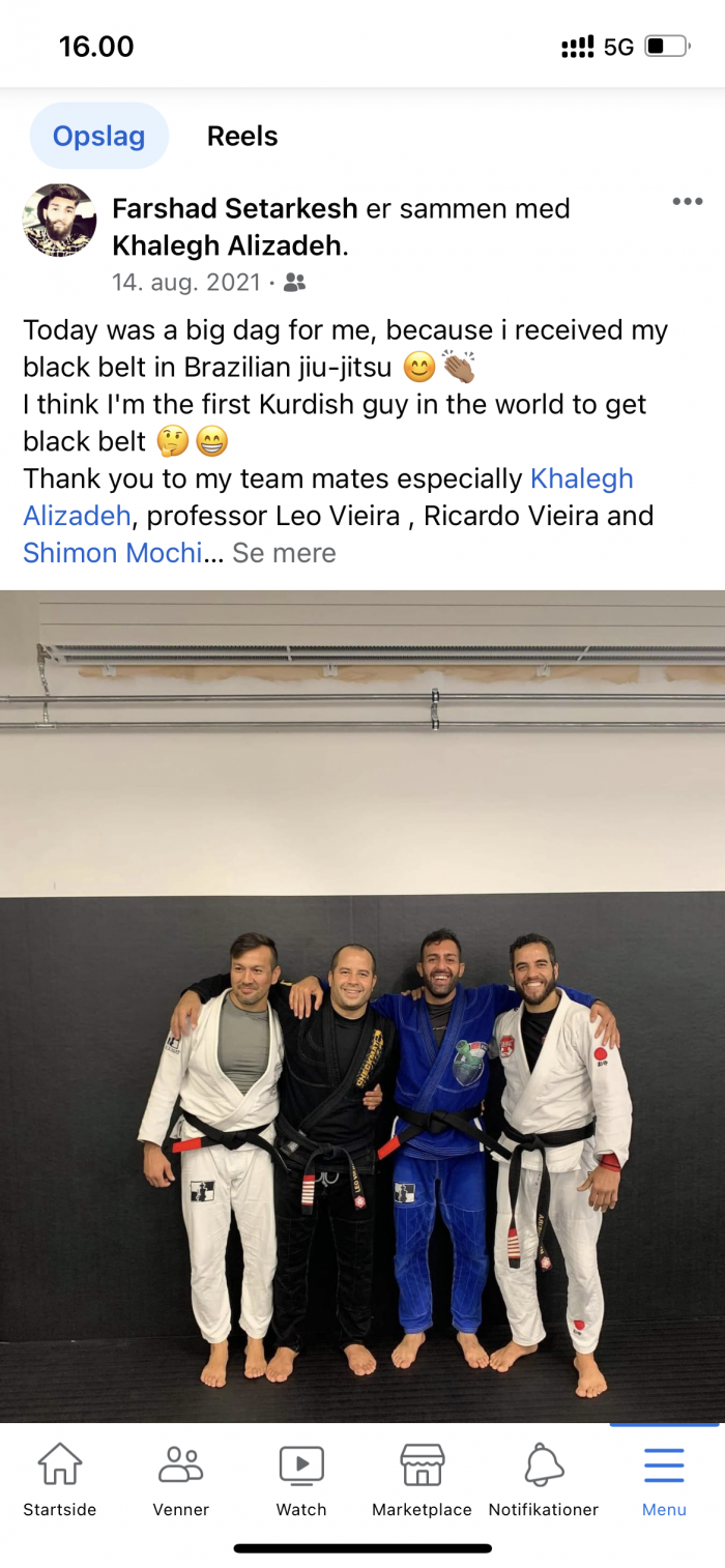 Black belt · August 14, 2021 · Promoted by Shimon Mochizuki