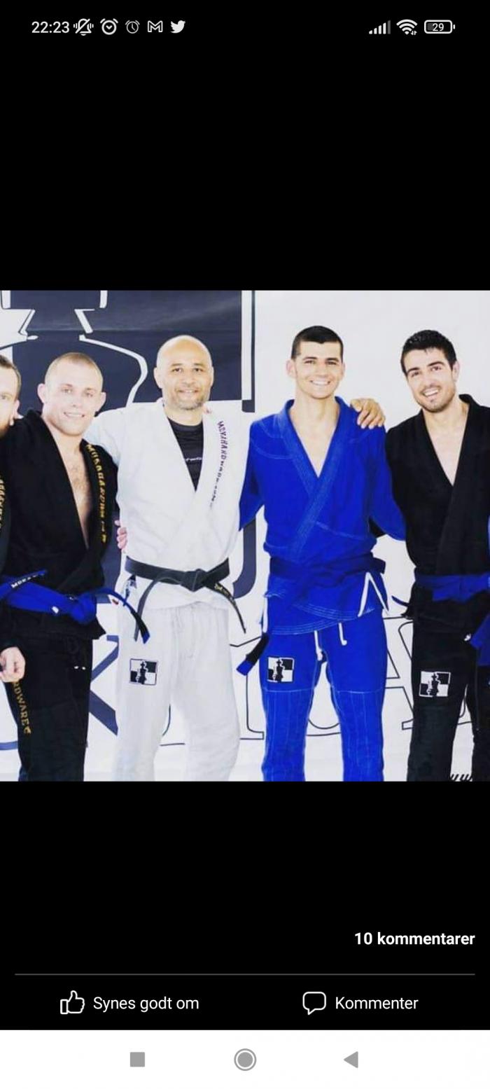 Blue belt · May 6, 2016 · Promoted by Shimon Mochizuki