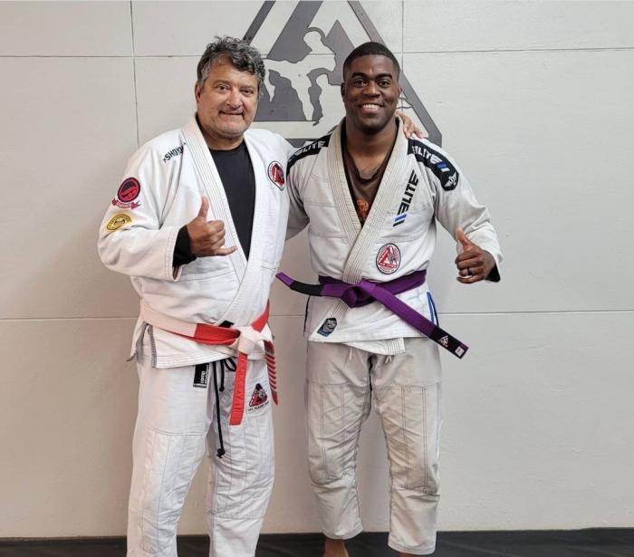 Purple belt · July 10, 2021 · Promoted by Luiz Palhares