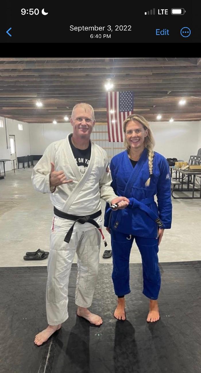 Blue belt · February 24, 2022 · Promoted by Kevin Outten