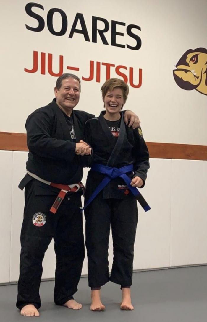 Blue belt · November 6, 2019 · Promoted by Marcus Soares