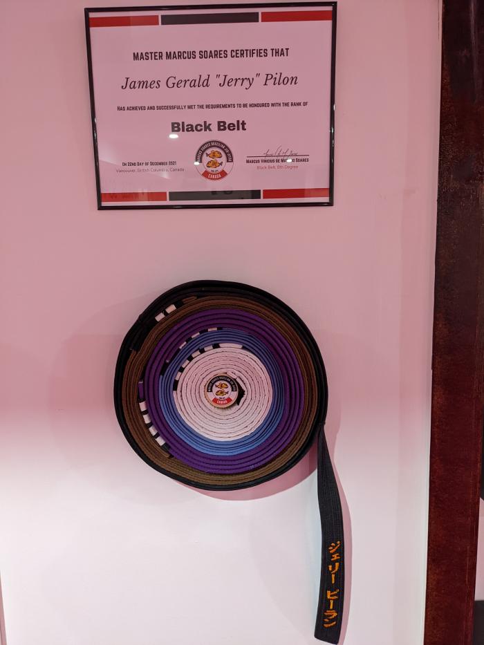 Black belt · December 22, 2021 · Promoted by Marcus Soares