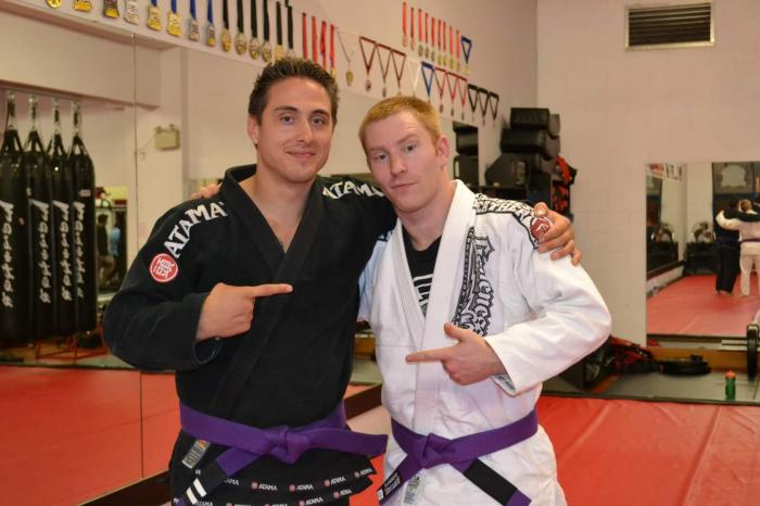 Purple belt · October 19, 2013 · Promoted by Marcus Soares