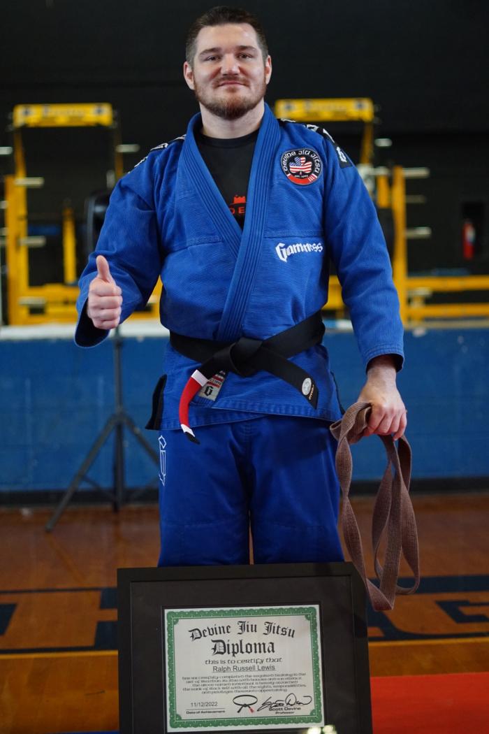 Black belt · November 12, 2022 · Promoted by Scott Devine