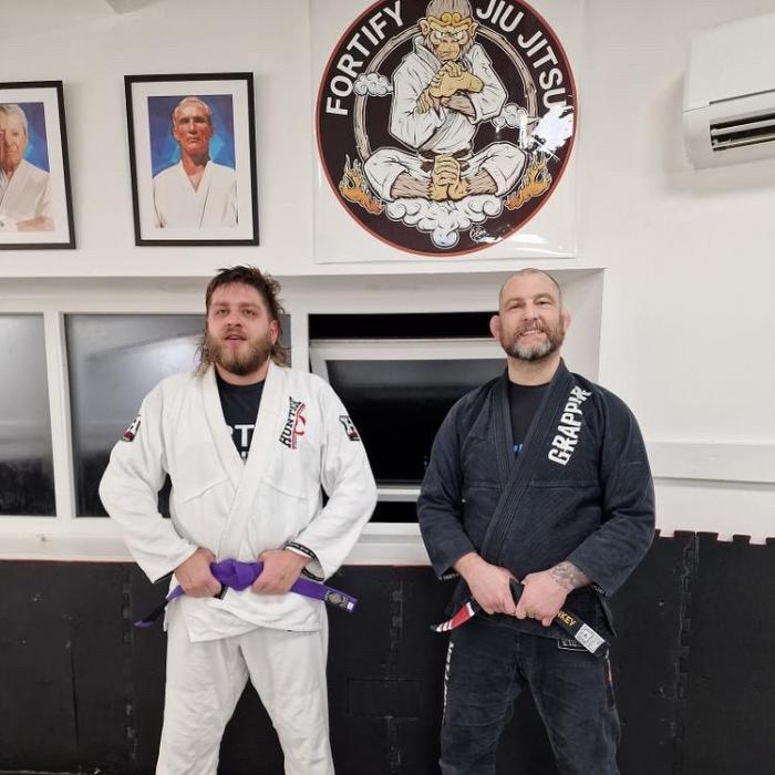 Purple belt · December 21, 2022 · Promoted by Mark Bottom