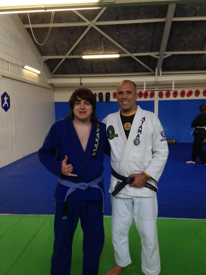 Blue belt · July 27, 2011 · Promoted by Royce Gracie