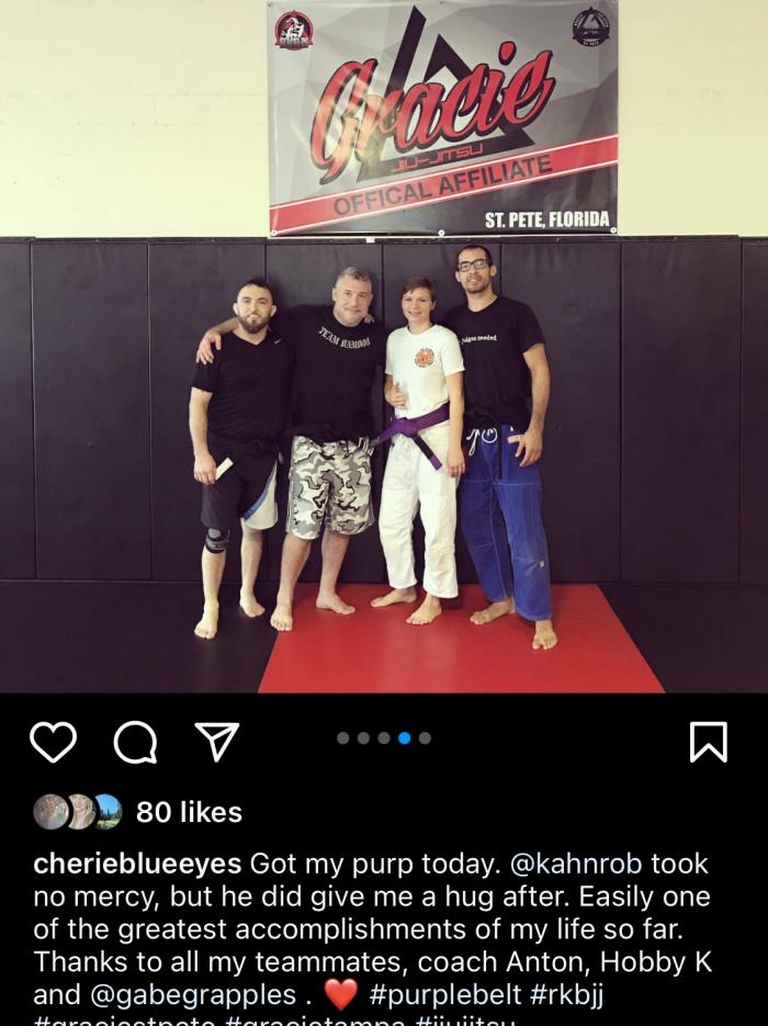 Purple belt · December 20, 2017 · Promoted by GABRIEL MALDONADO