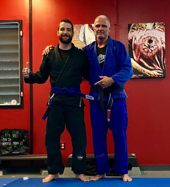 Blue belt · June 27, 2018 · Promoted by Henry Panek