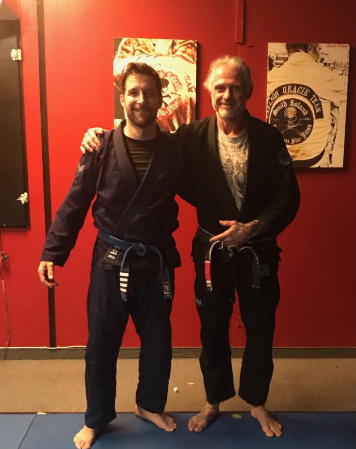 Blue belt · June 27, 2018 · Promoted by Henry Panek