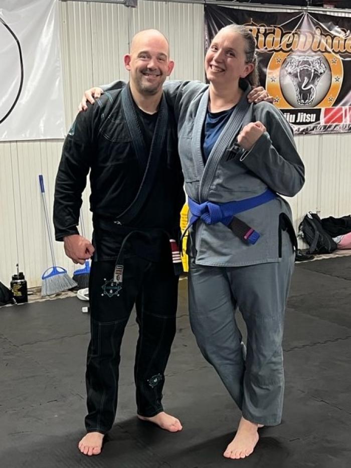 Blue belt · October 7, 2022 · Promoted by Coy Clements