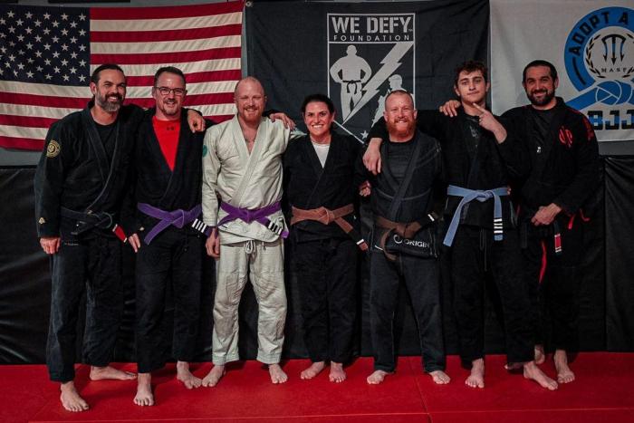 Promotion to 4th stripe on my purple belt