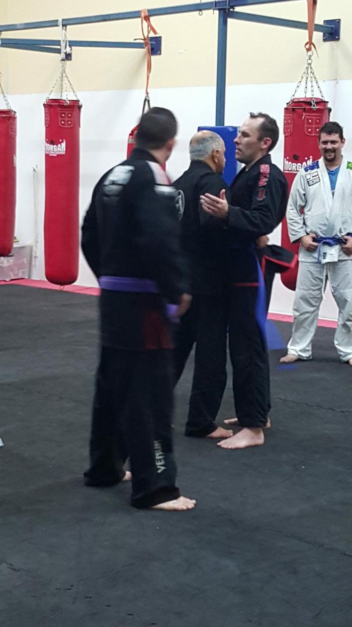 Blue belt · January 21, 2016 · Promoted by Parviz Lalehzari (blue belt) / Mark Hayward (1st stripe on blue)