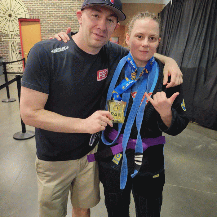 Purple belt · March 25, 2023 · Promoted by Chad Michael Hawkins