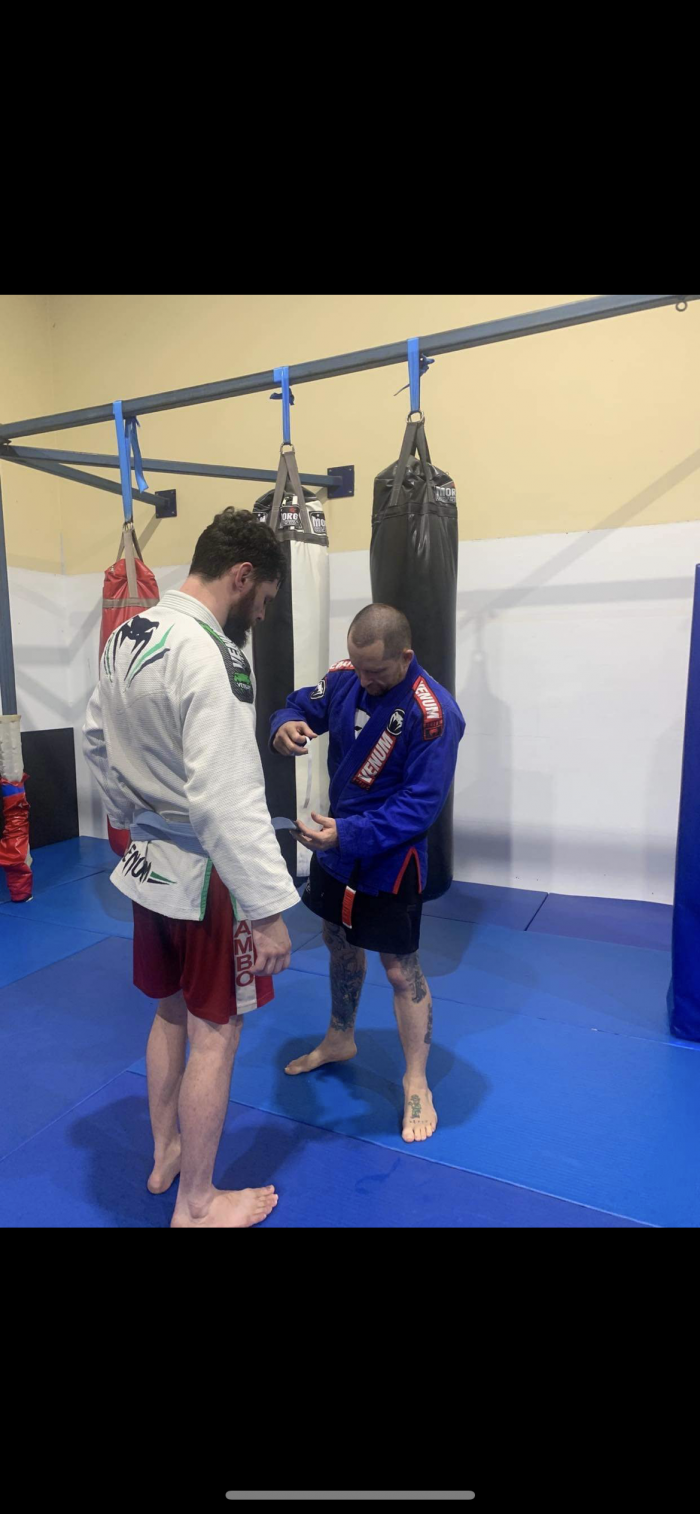 Blue belt · July 6, 2018 · Promoted by David jenkinson