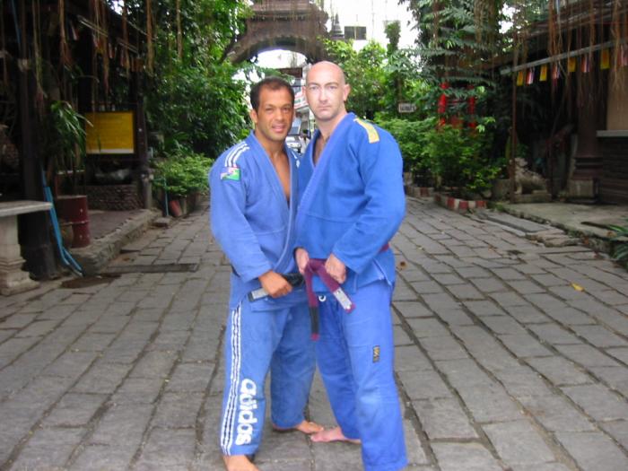2004, training with world champion Helio Soneca