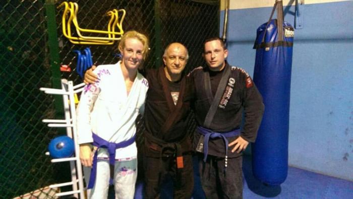 Blue belt · August 3, 2014 · Promoted by Parviz Lalehrzai