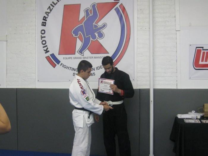White belt · July 29, 2012
