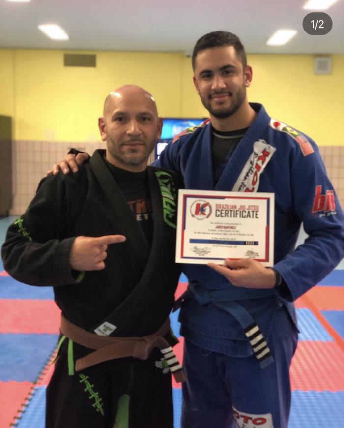 Blue belt · December 13, 2014 · Promoted by Fabricio Medici