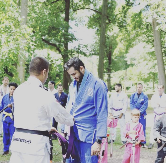 Purple belt · July 21, 2018 · Promoted by Fabricio Medici