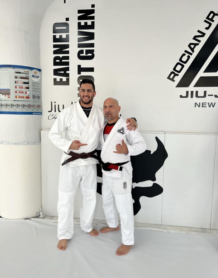 Brown belt · April 17, 2022 · Promoted by Bruce Cabaza Ortiz