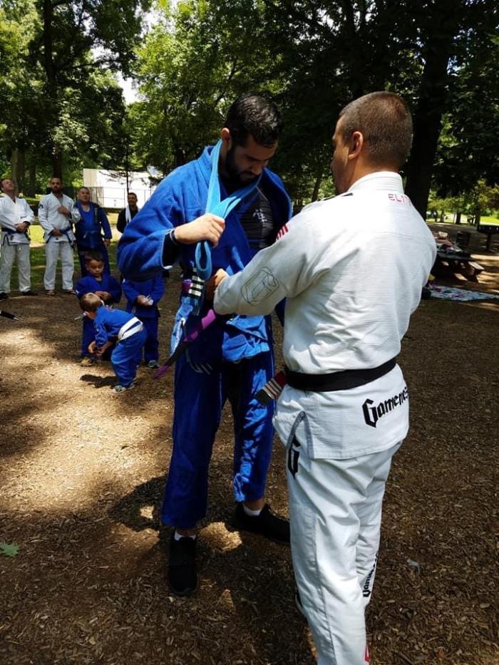 Purple belt · July 21, 2018 · Promoted by Fabricio Medici