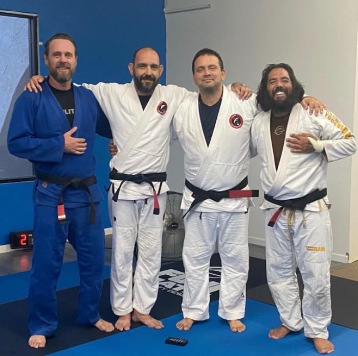 Myself, Roger, Oscar, and Anthony.