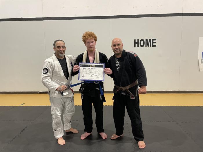 Blue belt promotion