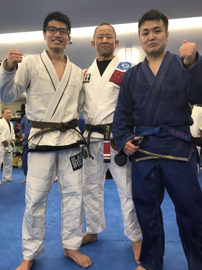 Brown belt · March 23, 2018 · Promoted by Osamu Mori