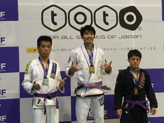 Odawara Open Jiu Jitsu Tournament 2017 - Japan , 1st place in both light division and absolute division