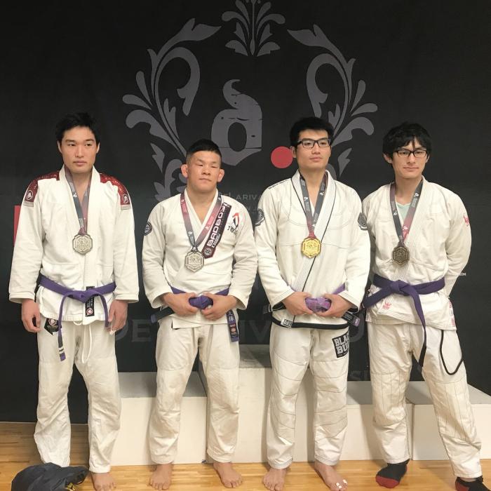 Delariva Cup 2017 Brazilian Jiu Jitsu Championship Tournament - Japan, 1st place - adult light division