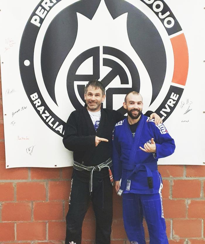 Blue belt promotion by Koen Smets