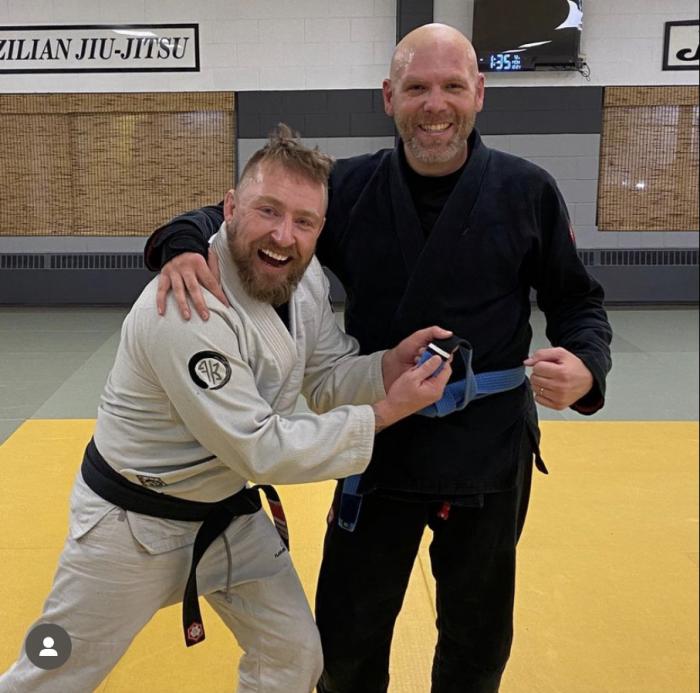 Blue belt · June 19, 2022 · Promoted by Andrew McColl
