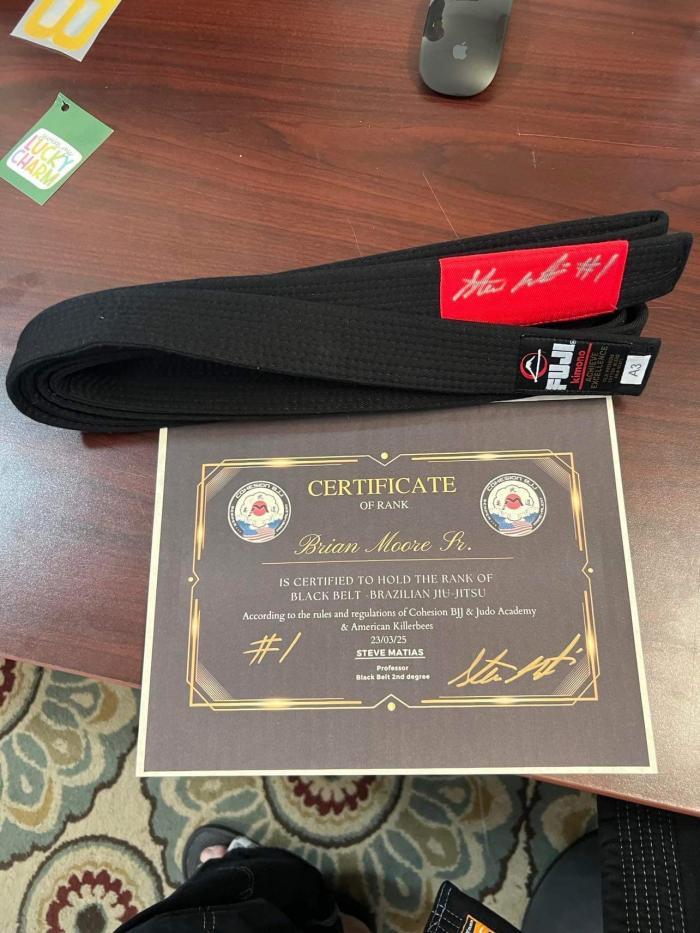 Black belt · March 25, 2023 · Promoted by Steve Matais