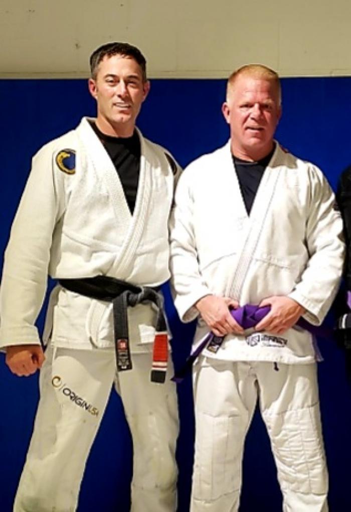 Purple belt · October 3, 2019 · Promoted by Mo Parry