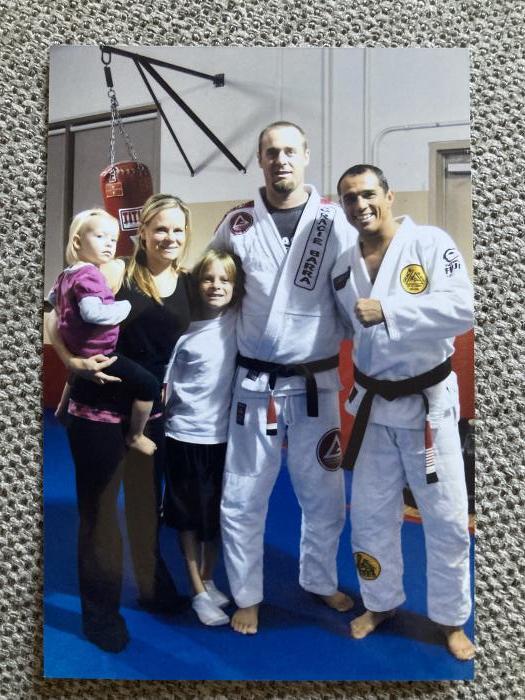 My family and I with Royler. This is during the transition from Gracie Barra to Gracie Humaita