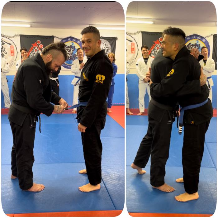 Blue belt · August 25, 2021 · Promoted by Marco Kuster
